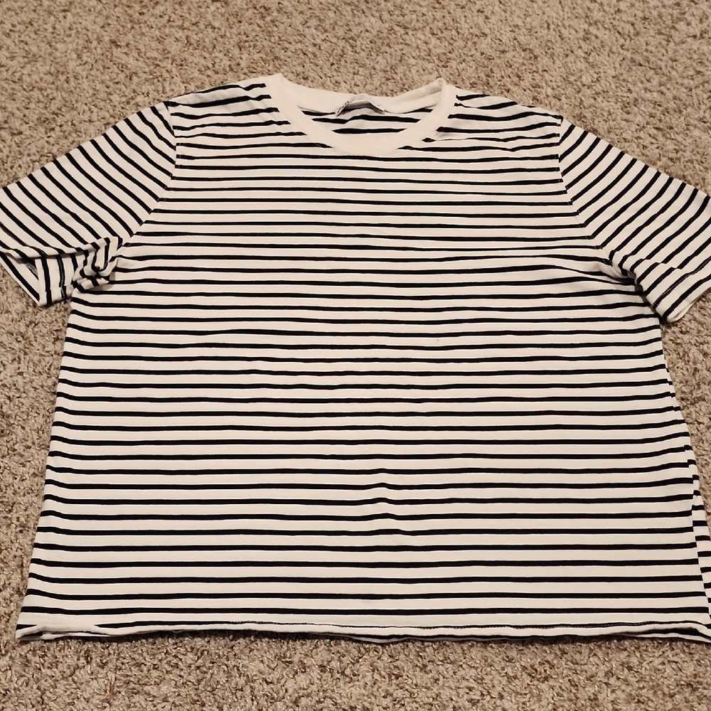 Zara Cotton Tee - Picture 1 of 6